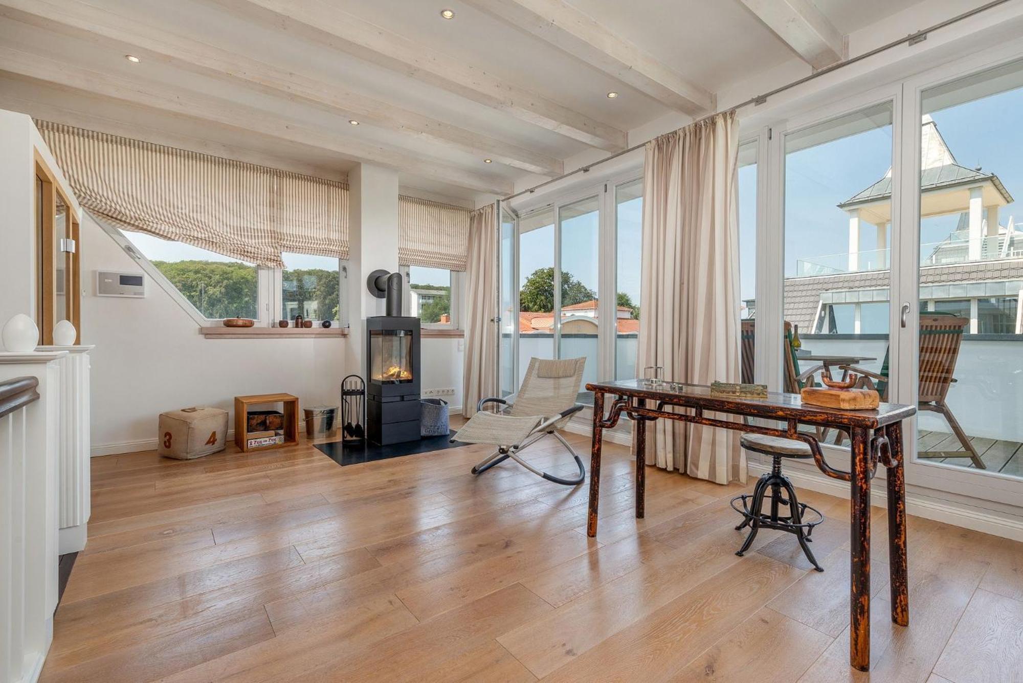 Villa Theres Penthouse Seaside Sellin  Dış mekan fotoğraf