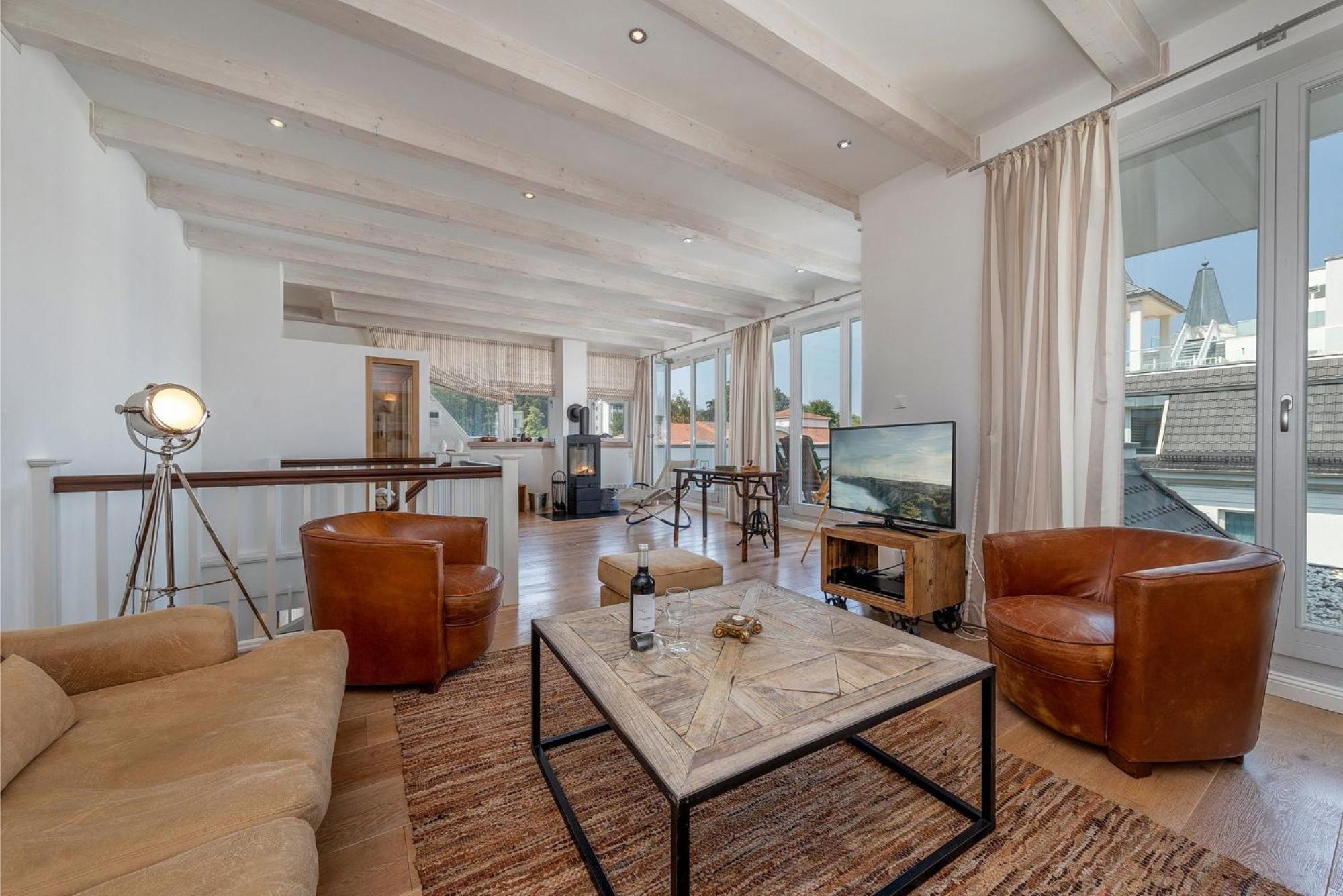 Villa Theres Penthouse Seaside Sellin  Dış mekan fotoğraf